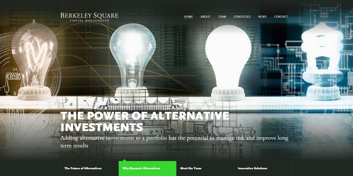 Berkeley Square Website Alternative Asset Manager